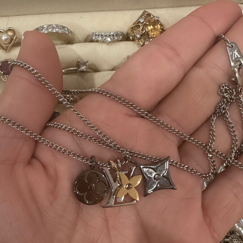 Authentic lv necklace
